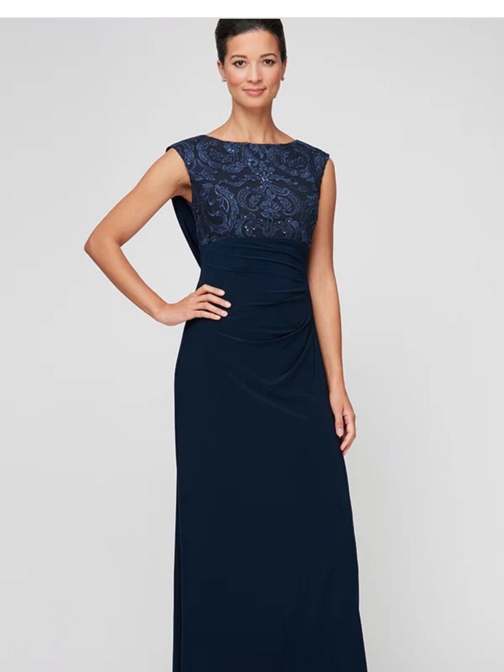 Alex Evenings navy dress